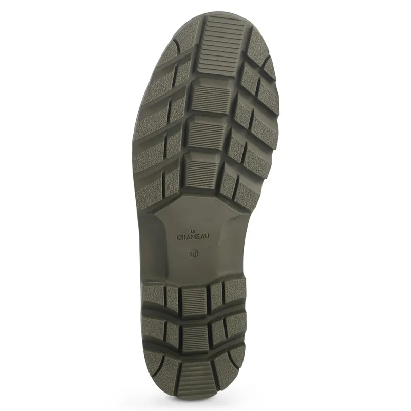 Le Chameau Ladies Chasseur Neoprene Lined 38cm Calf Wellingtons Vert Vierzon -4